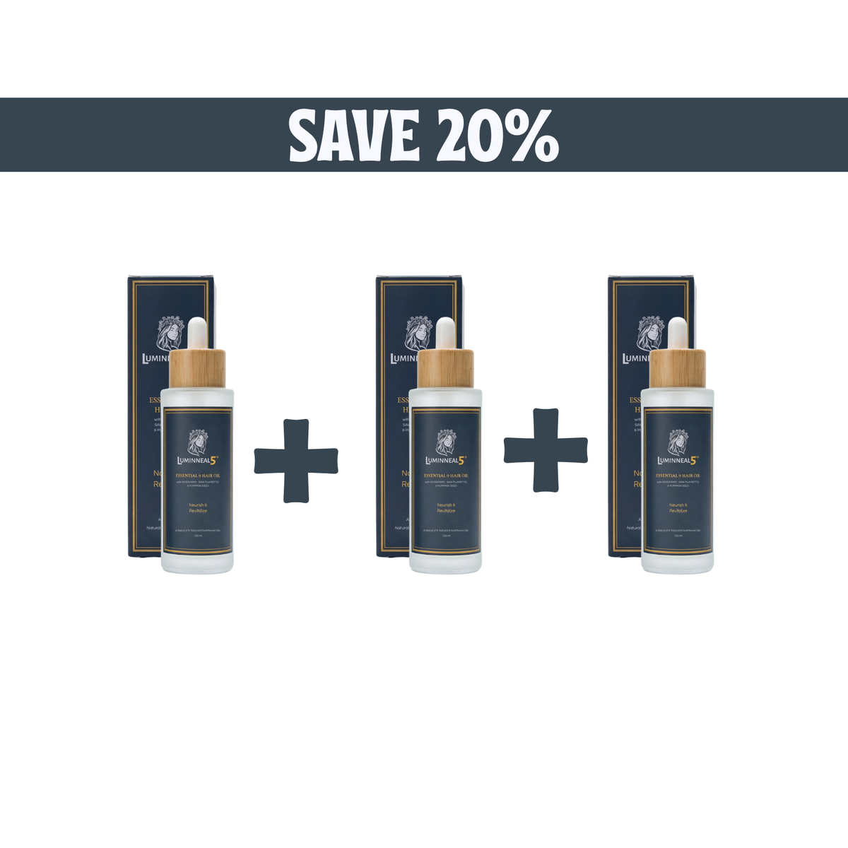 Luminneal5® Essential 9 Hair Oil